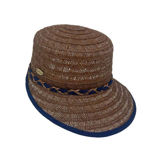 Viseron trenzado marrón