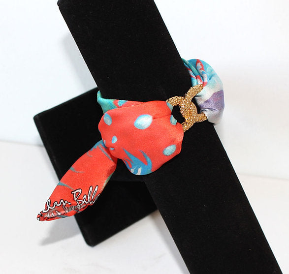 Seahorse Silk Infinity bracelet