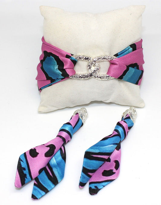 Conjunto de leopardo dulce