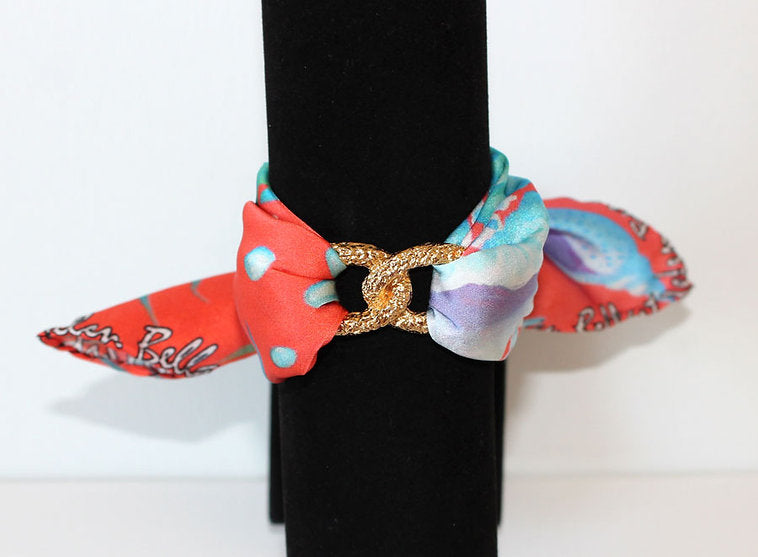 Seahorse Silk Infinity bracelet