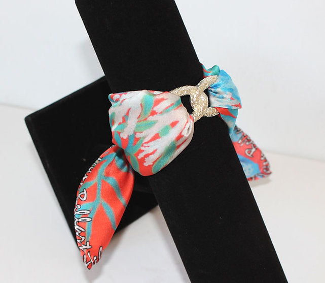 Seahorse Silk Infinity bracelet