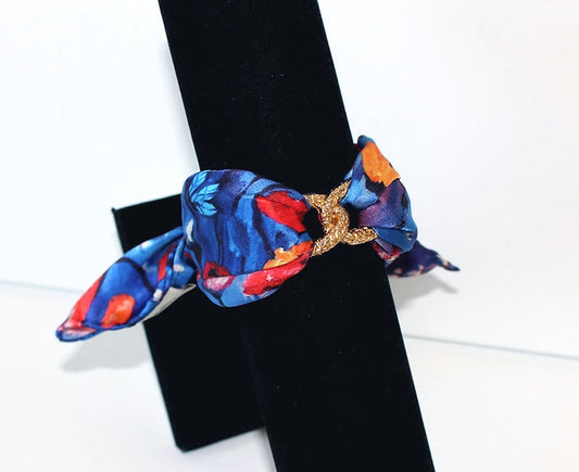 Pulsera de seda Poppy Infinity