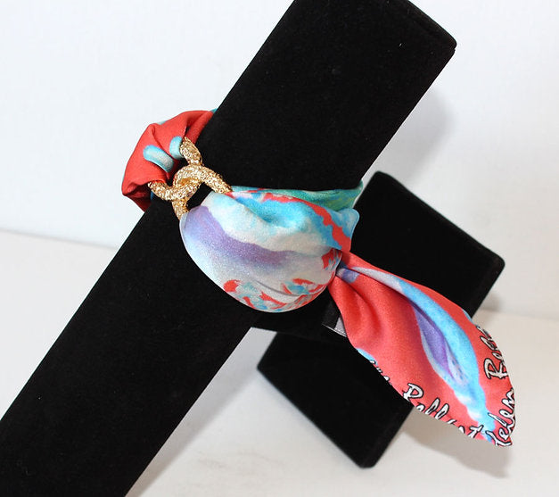 Seahorse Silk Infinity bracelet