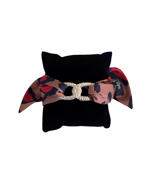 Leopard & Red animal print