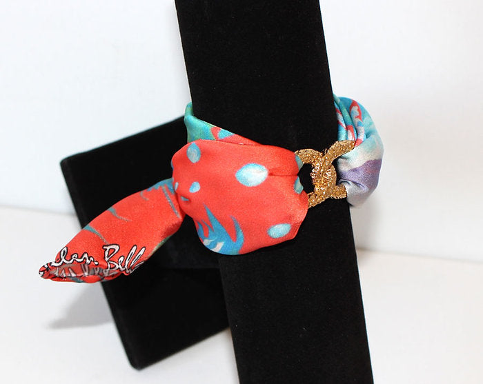 Seahorse Silk Infinity bracelet