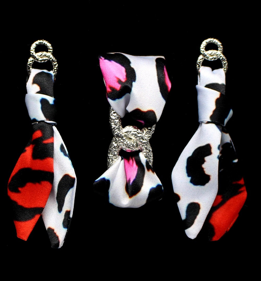 Conjunto leopardo negro