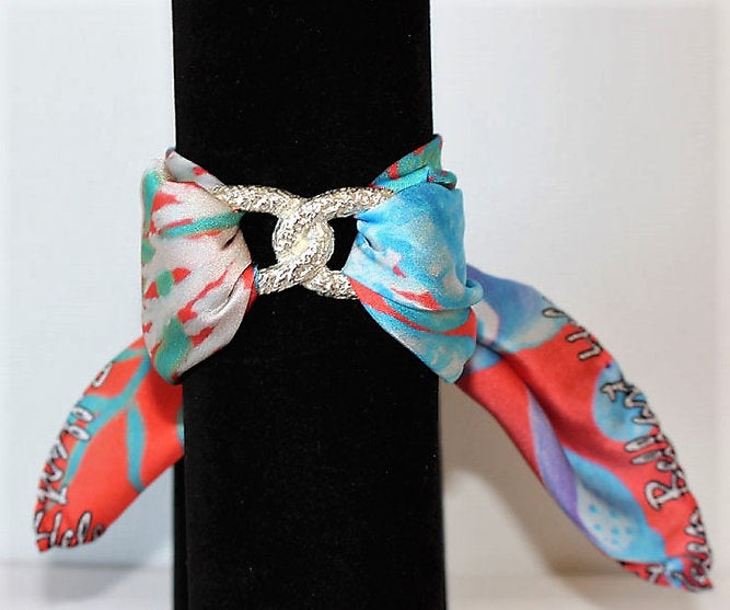 Seahorse Silk Infinity bracelet