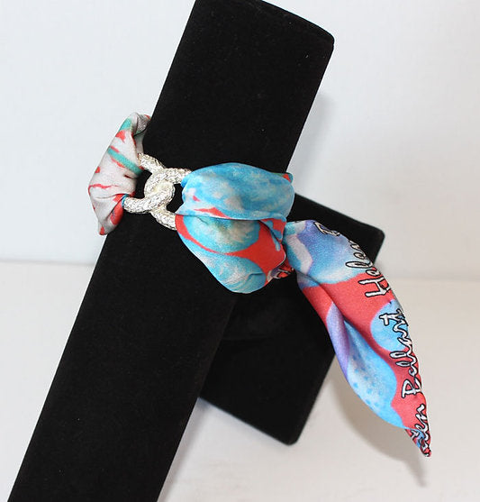Seahorse Silk Infinity bracelet