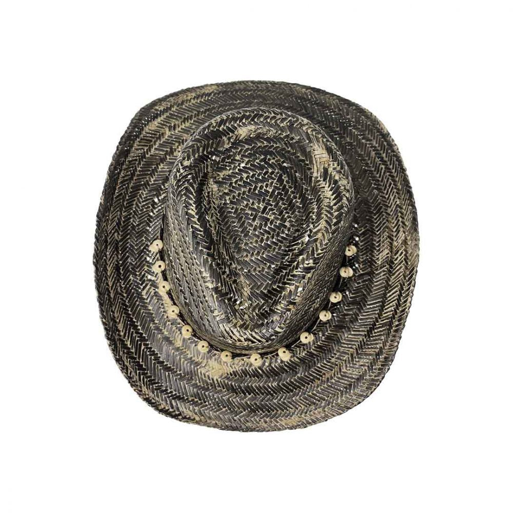 Cowboy Straw with Beads