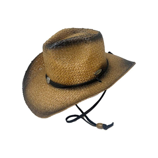 Vaquero beige con banda negra