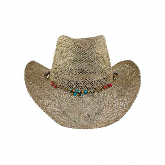 Yute vaquero con banda de piedra