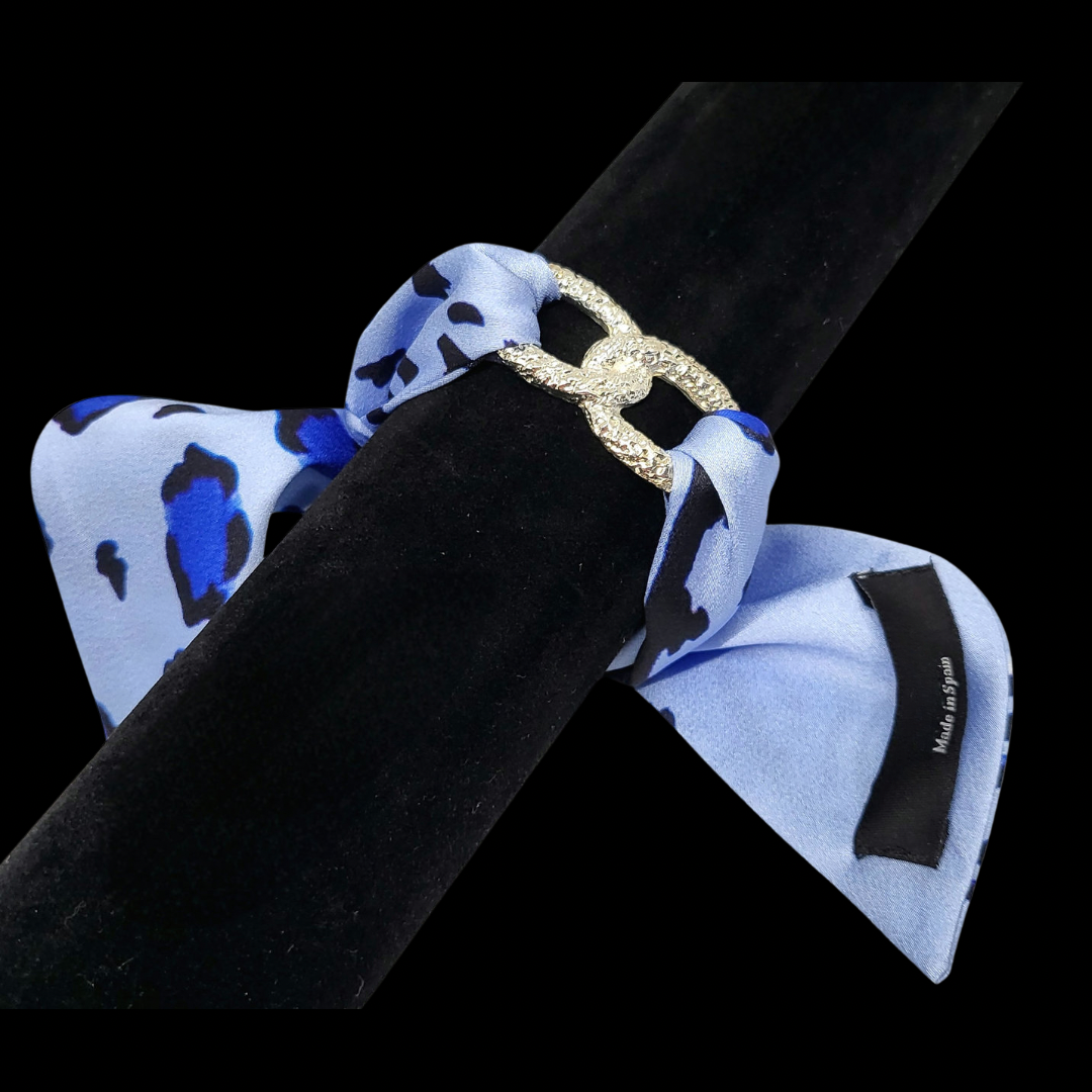 Sky Blue Leopard bracelet