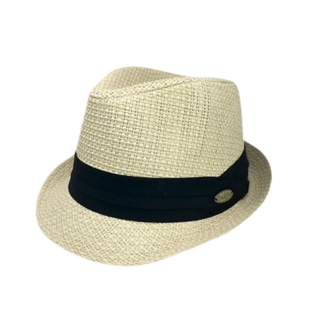 Tiroles Beige con banda negra