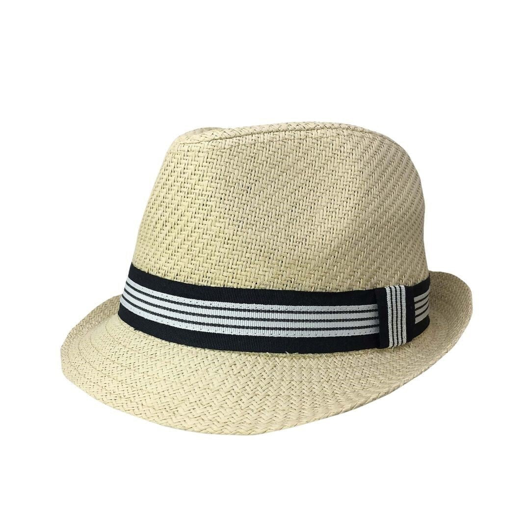 Tiroles Marfil con banda de rayas