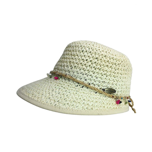 Viseron crochet beige