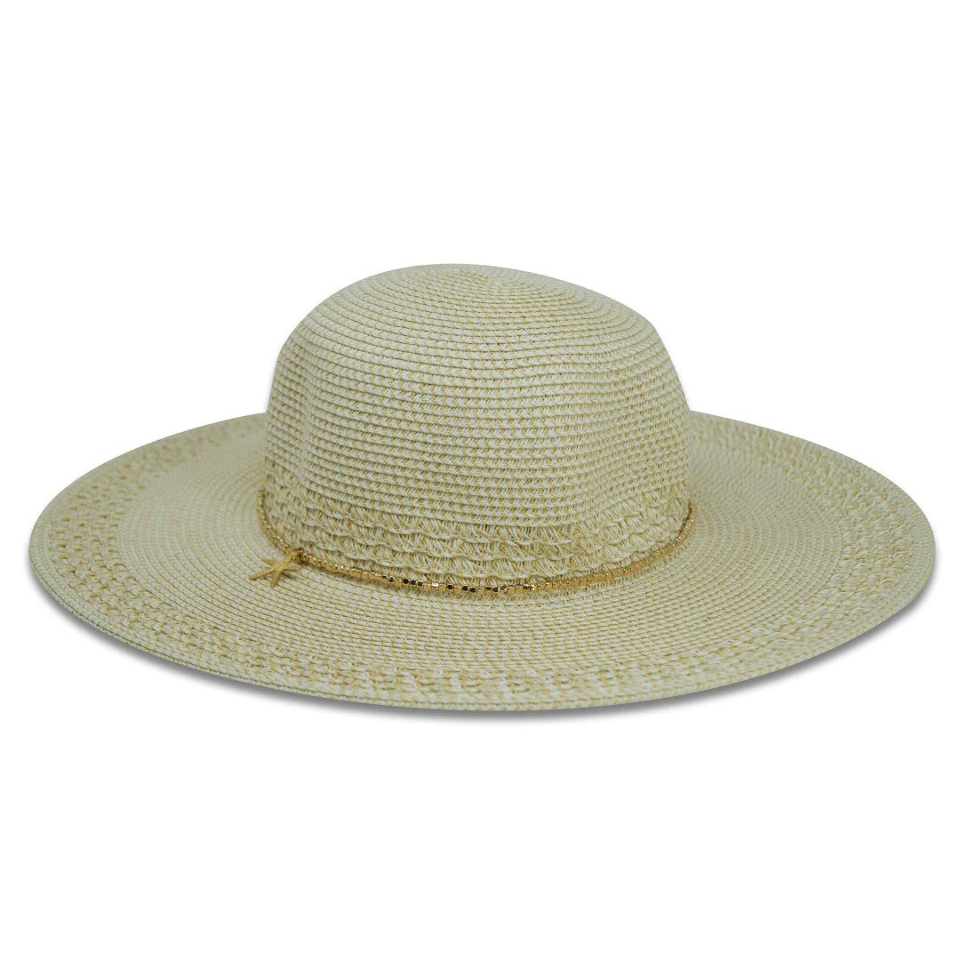 Cinta de madera blanca Pamela