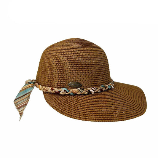 Banda trenzada marrón Viseron