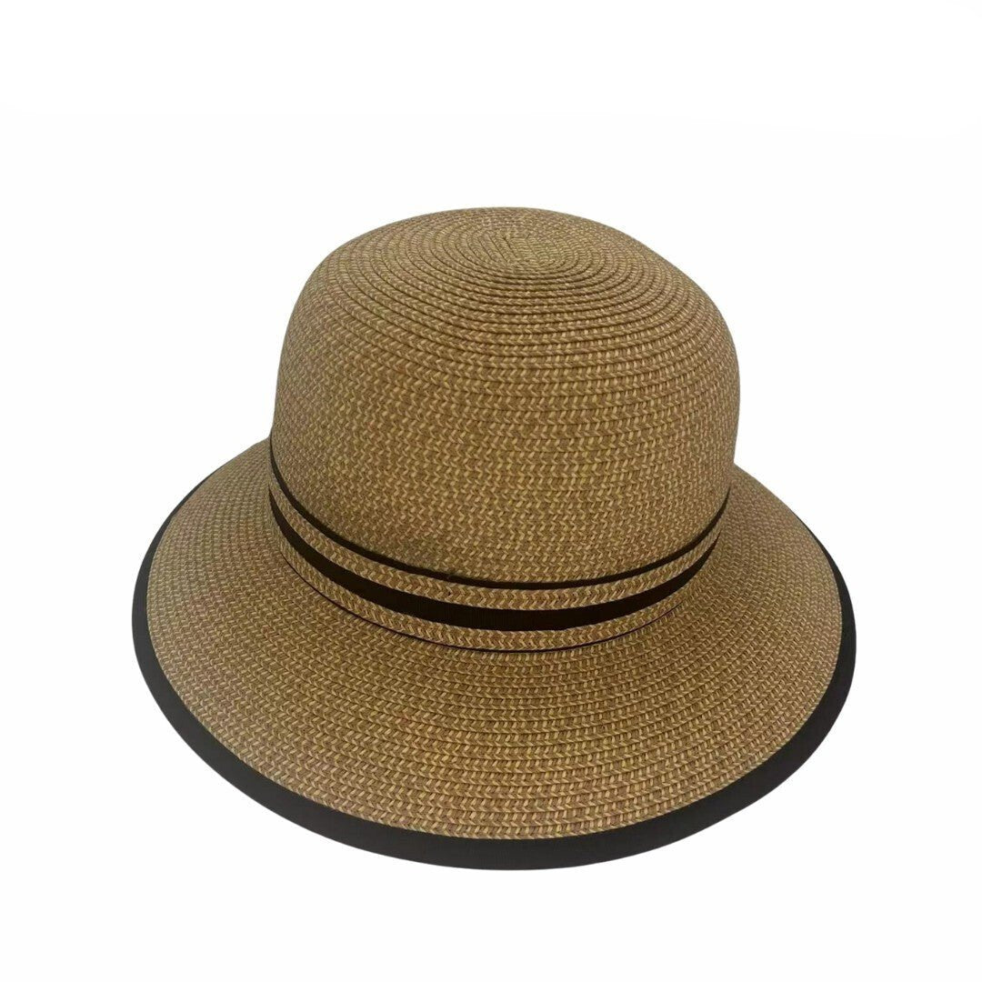 Casquito Beige Bow Ribbon