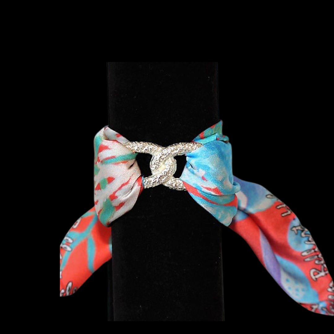 Seahorse Silk Infinity bracelet