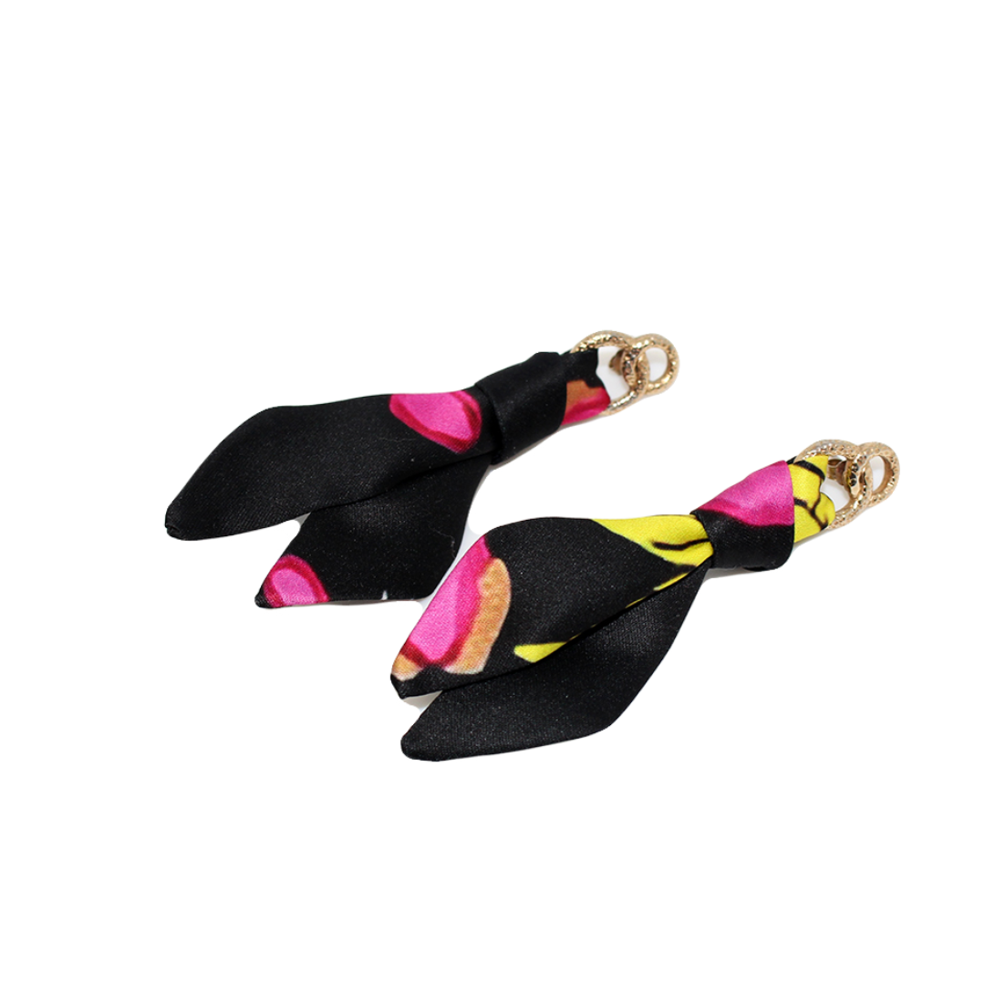 Gold Leopard earrings