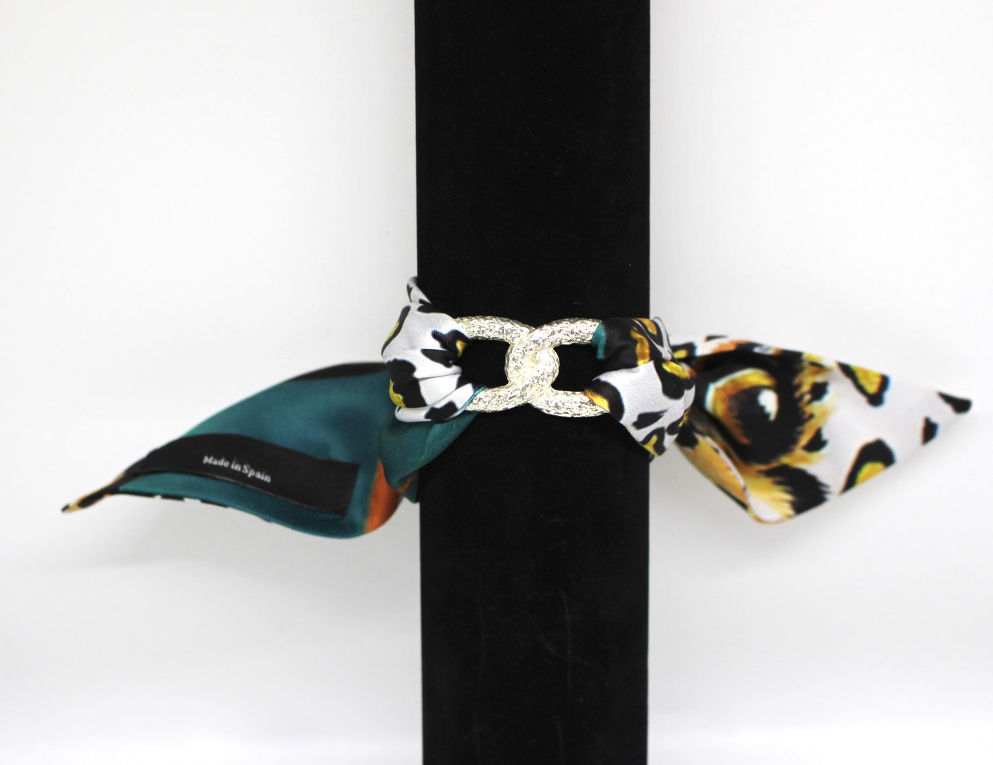 Gold Leopard Infinity Bracelet