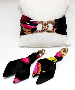 Gold Leopard earrings