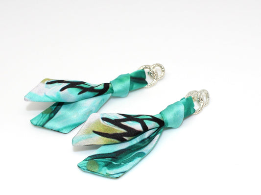 Pendientes Caballito de Mar Negro