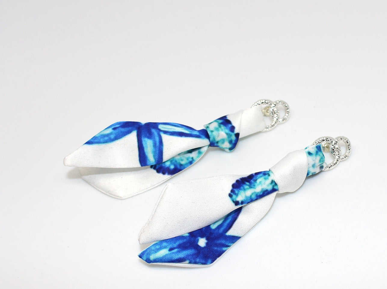 Blue Seahorse earrings