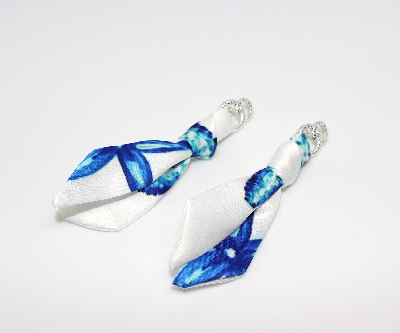 Blue Seahorse earrings