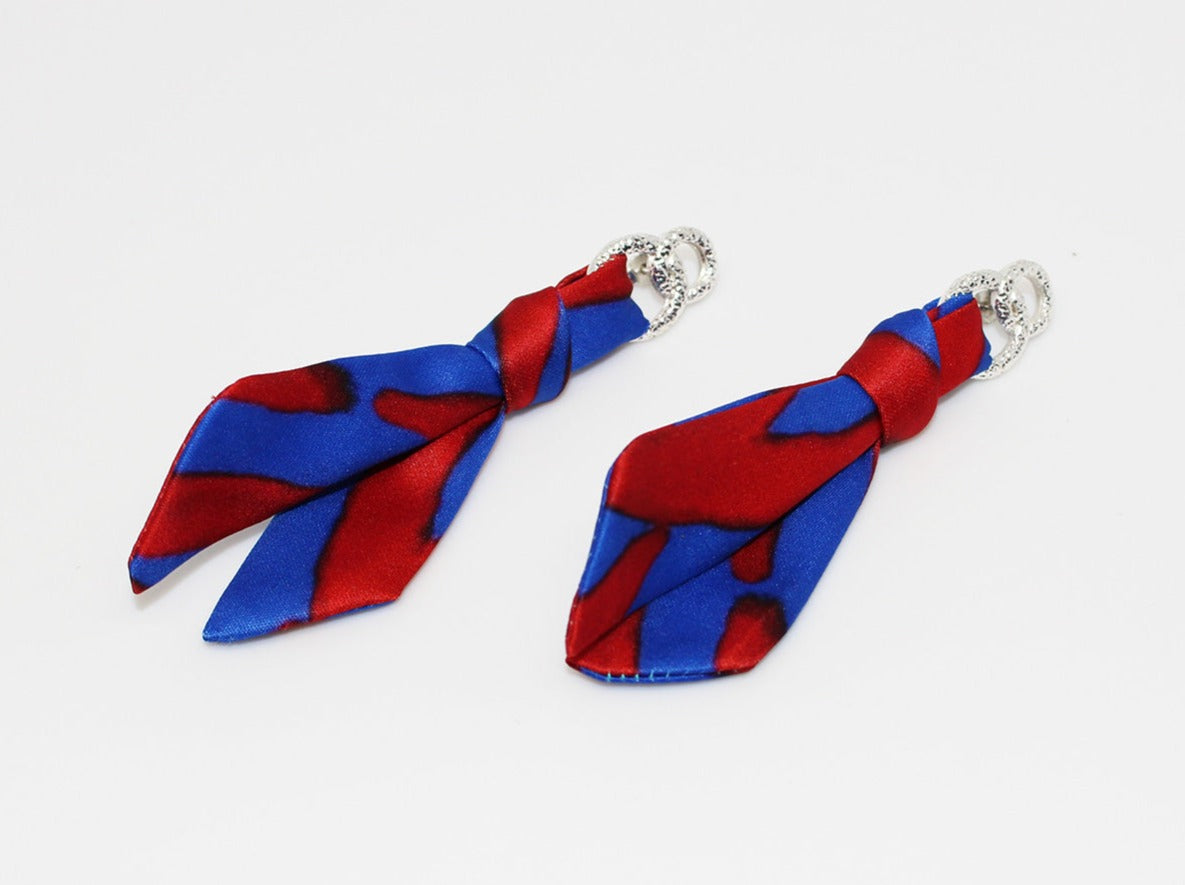 Blue Tiger earrings
