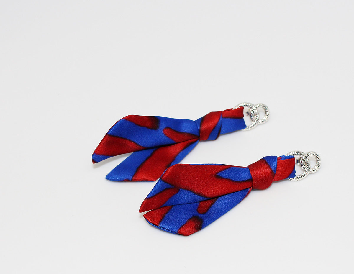 Blue Tiger earrings