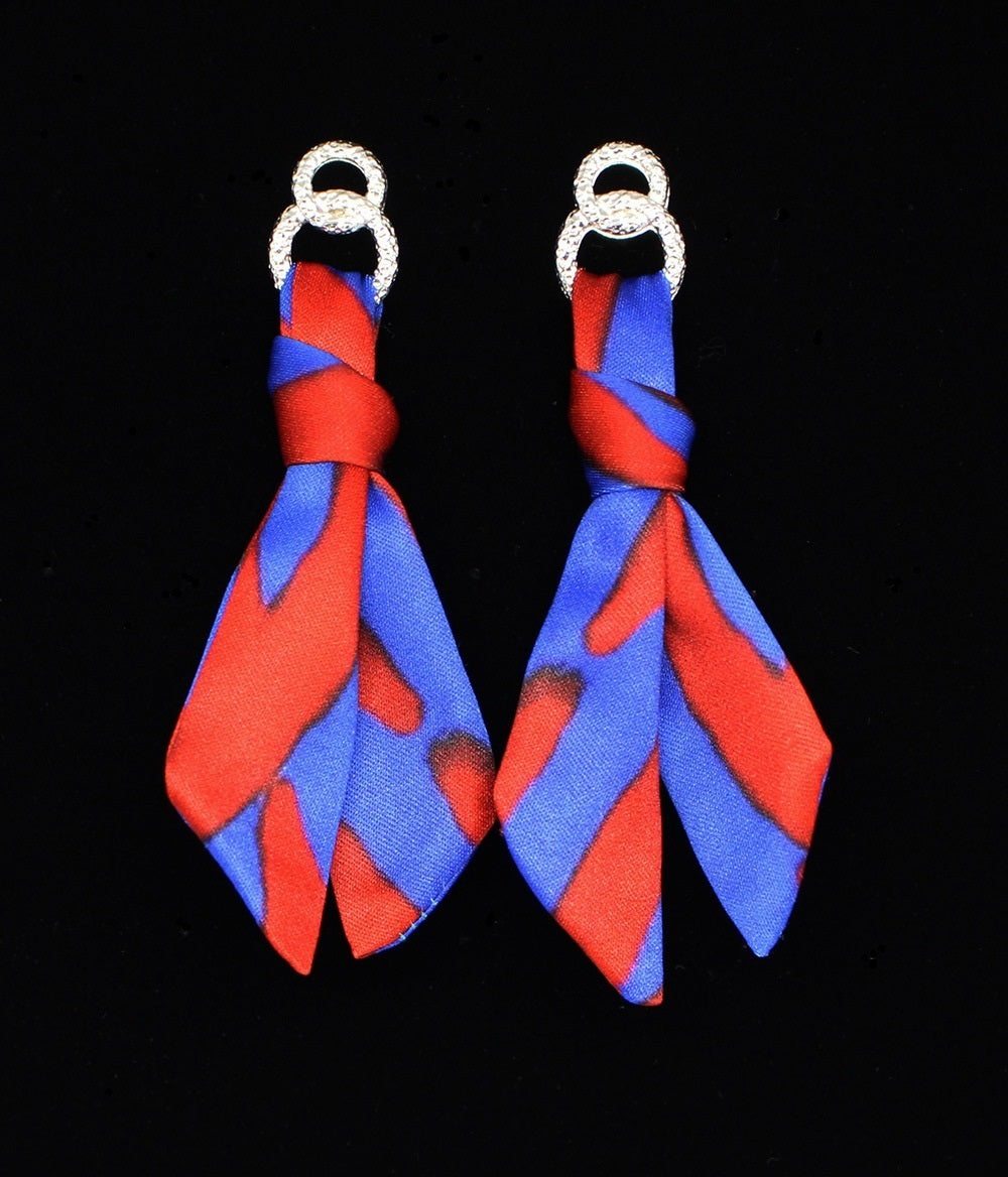 Blue Tiger earrings