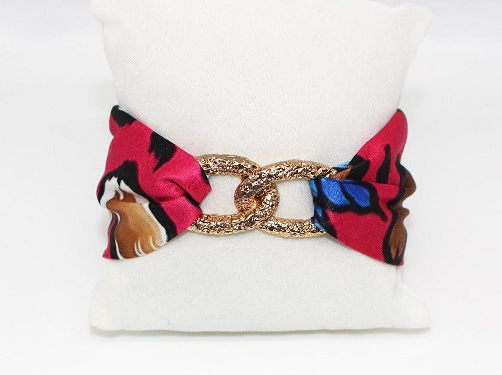 Candy Leopard Infinity bracelet