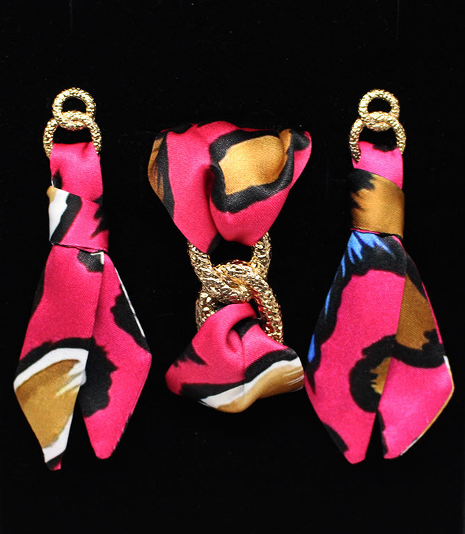 Candy Leopard earrings