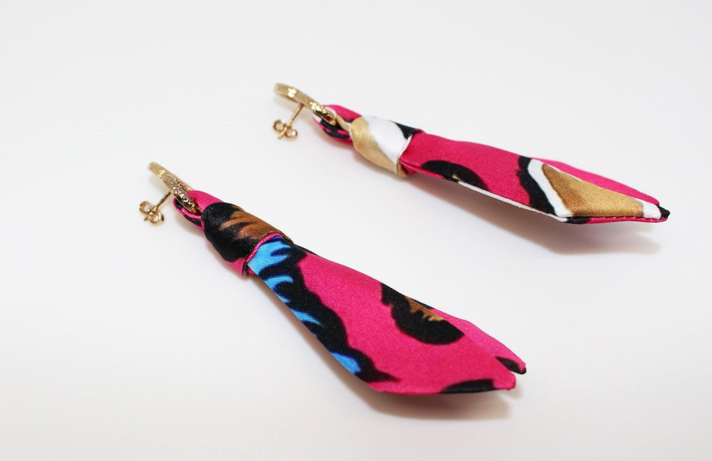 Candy Leopard earrings