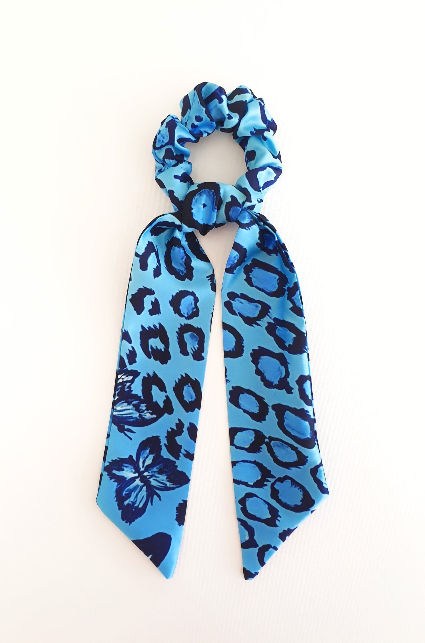 Feline Bow Scrunchie
