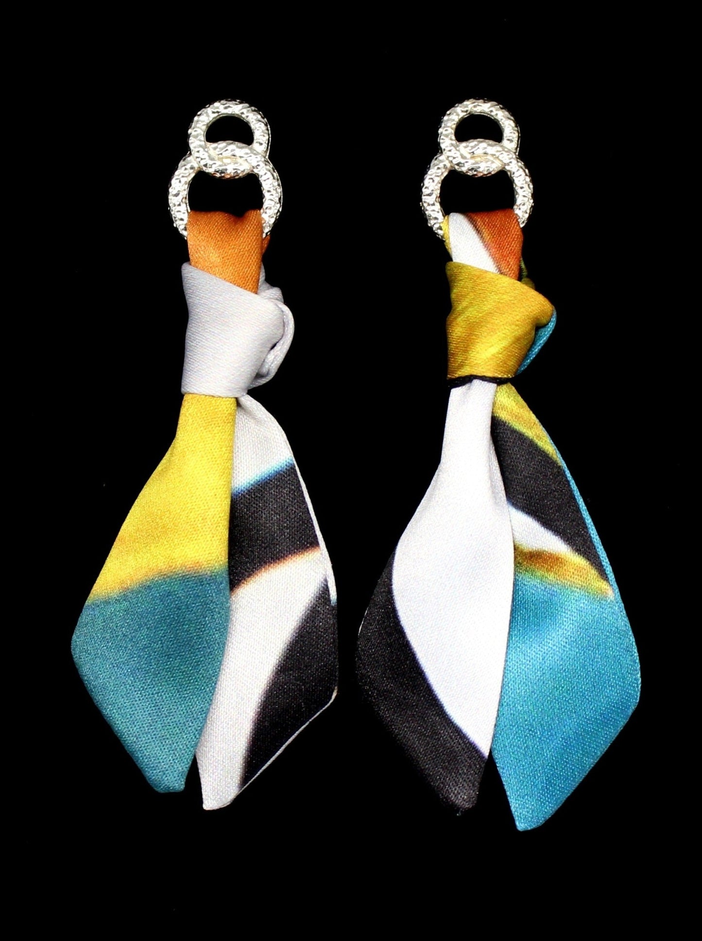 Gold Leopard earrings