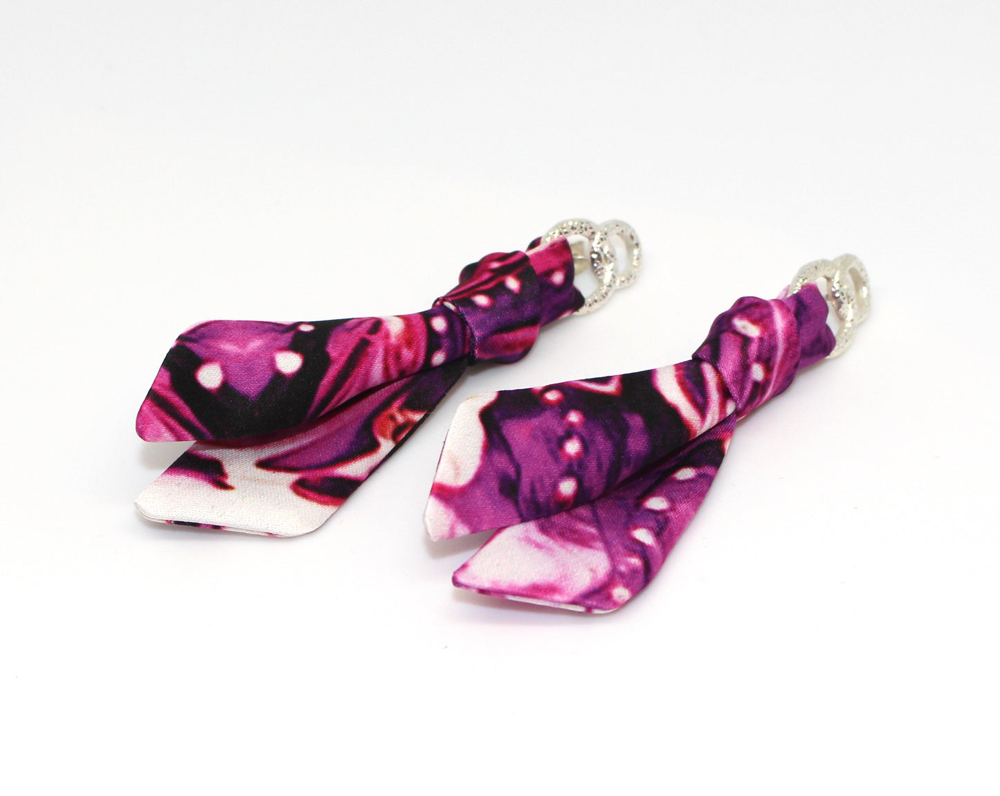 Purple Seahorse earrings