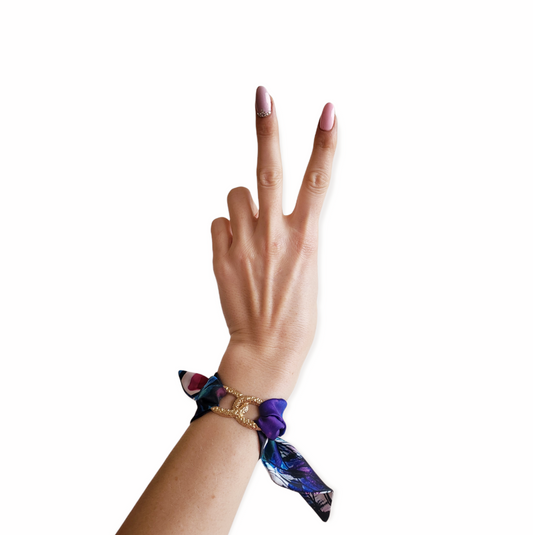 Pulsera Infinito Tigre y Pavo Real