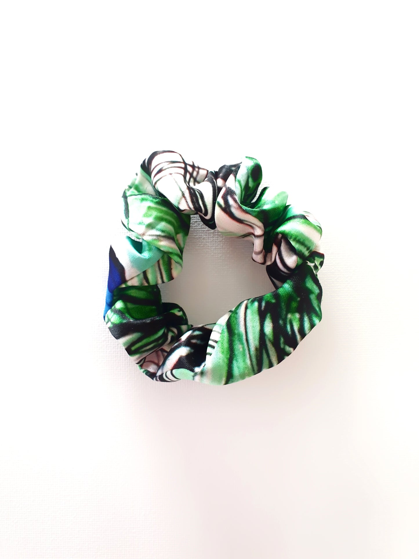 White Tiger Scrunchie