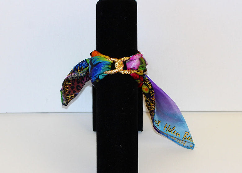 Pulsera de seda mariposa