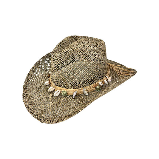 Cowboy Jute with Shell Band