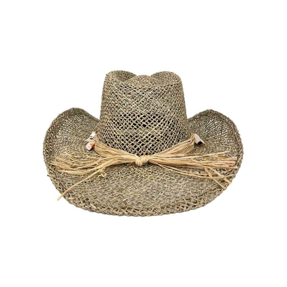 Yute vaquero con banda de conchas