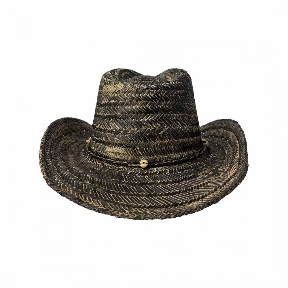 Cowboy Straw with Beads