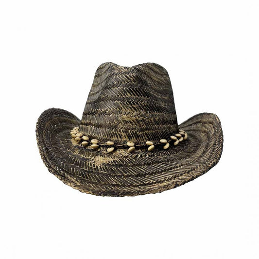 Cowboy Straw with Beads