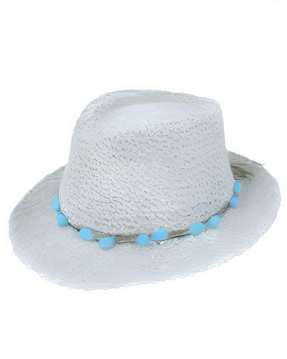 Tiroles crochet blanco