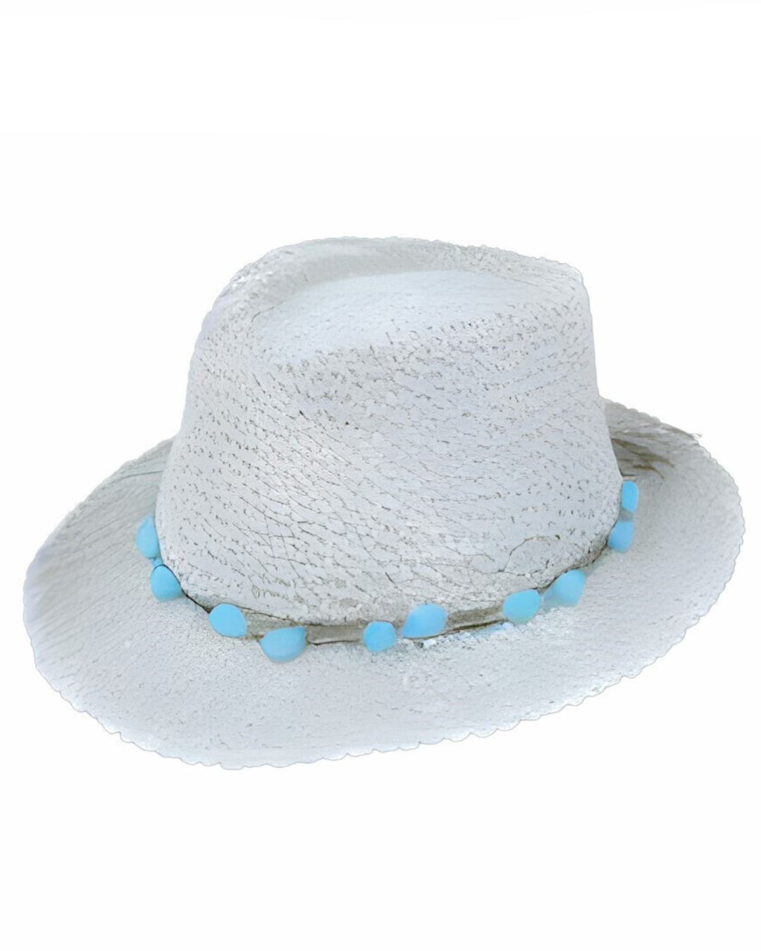 Tiroles crochet blanco