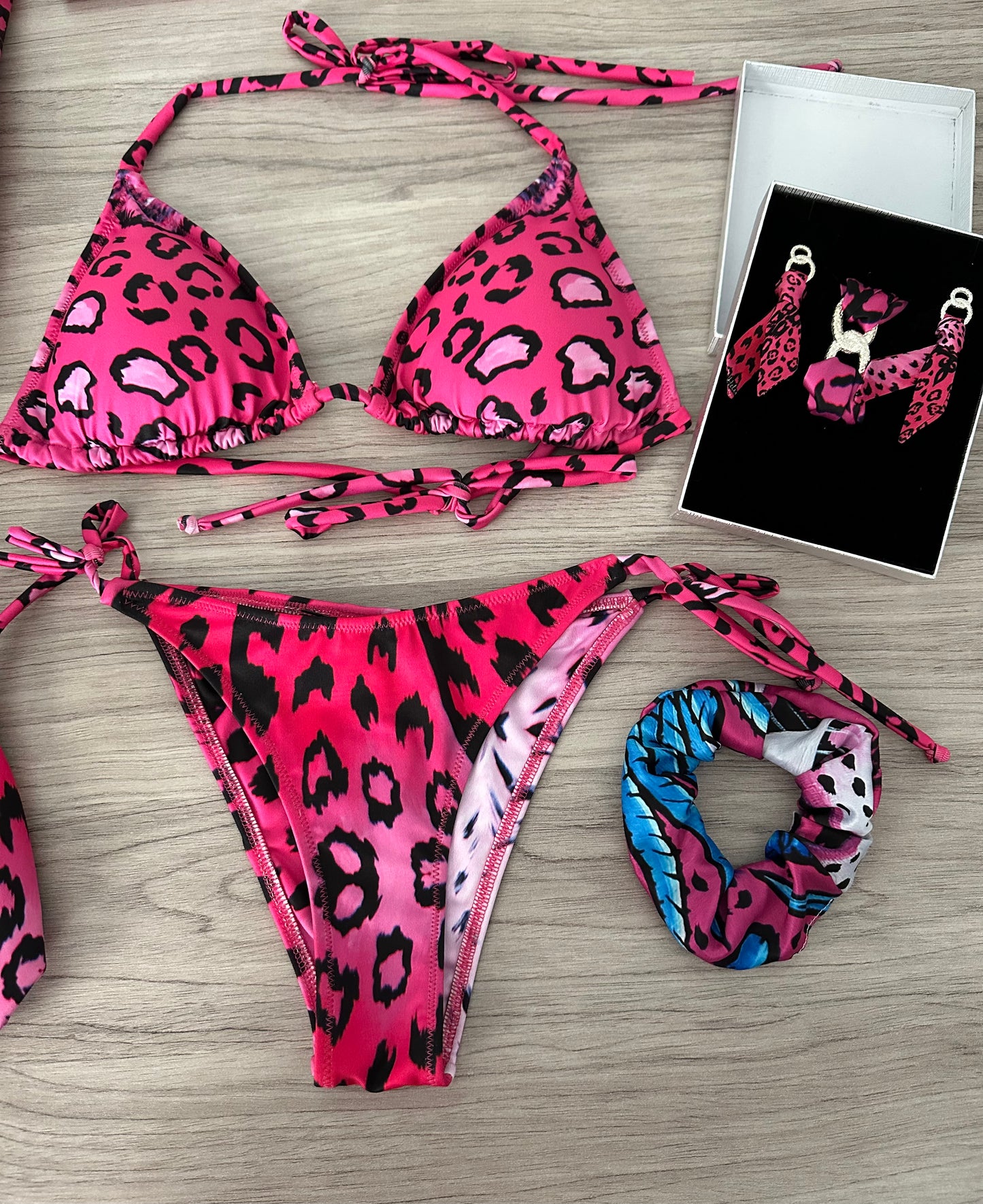 Pink Leopard Bikini – Seabloom Shop