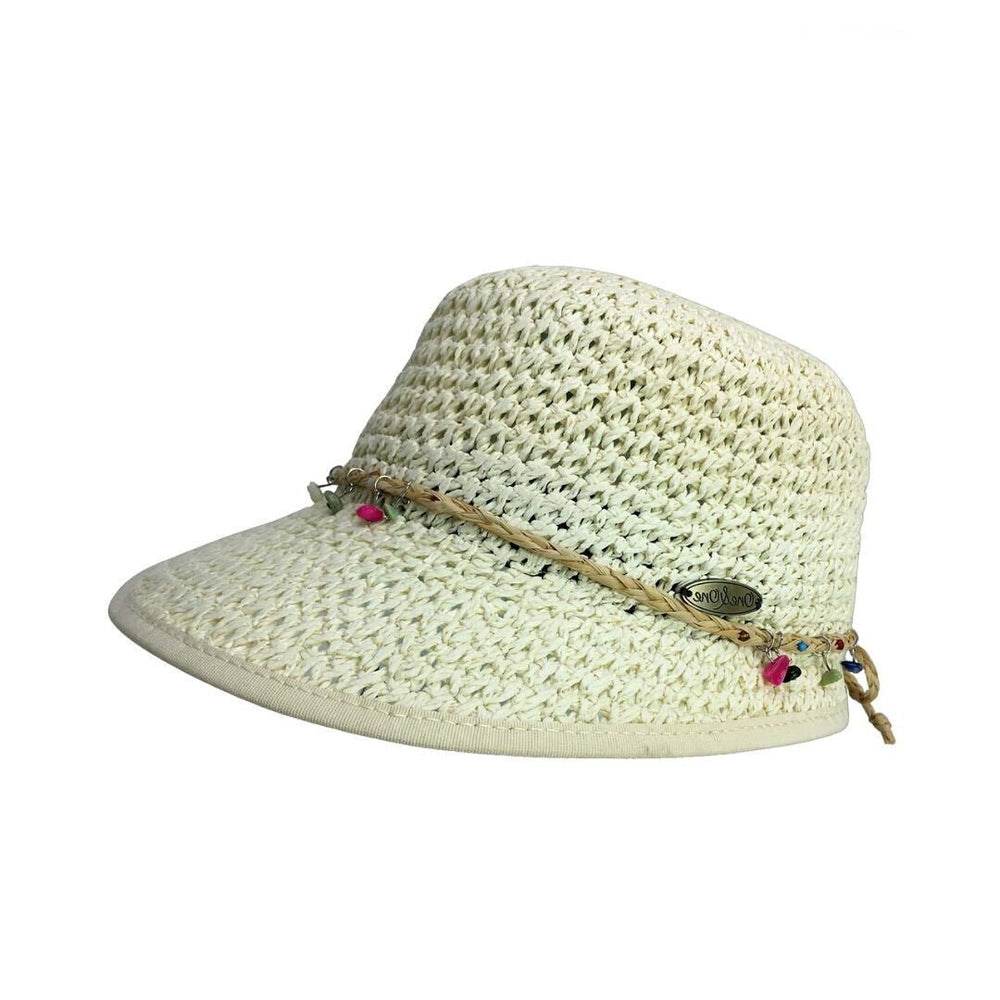 Viseron crochet beige