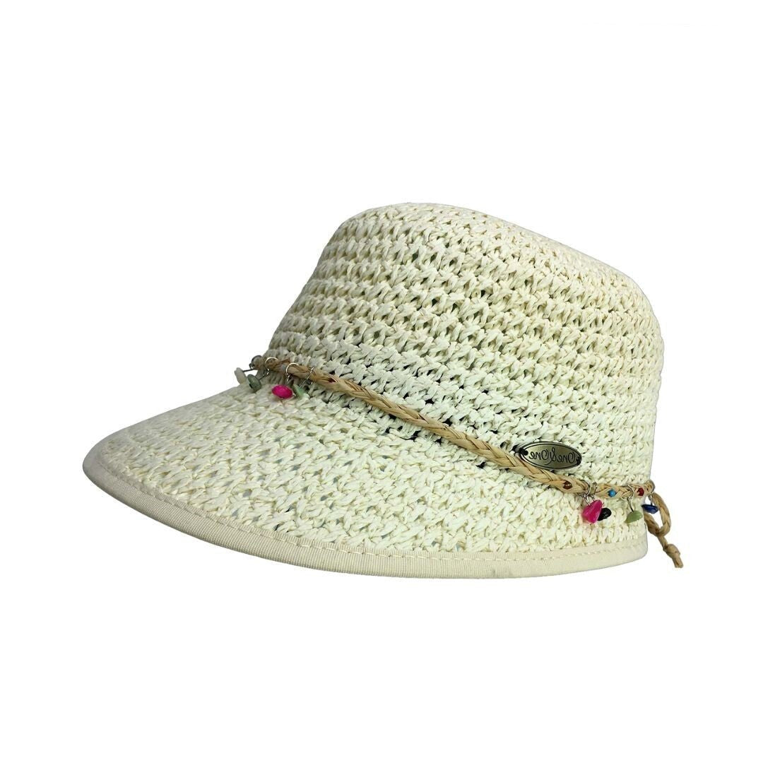 Viseron crochet beige